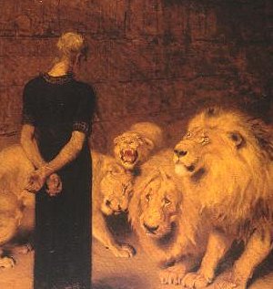 Daniel i l&oslash;vehulen