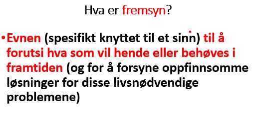 Fremsyn-forts
