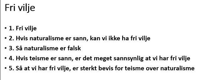 Fri vilje
