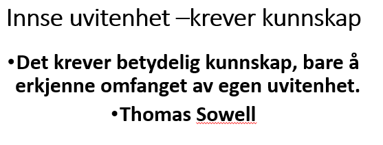 Innse uvitenhet