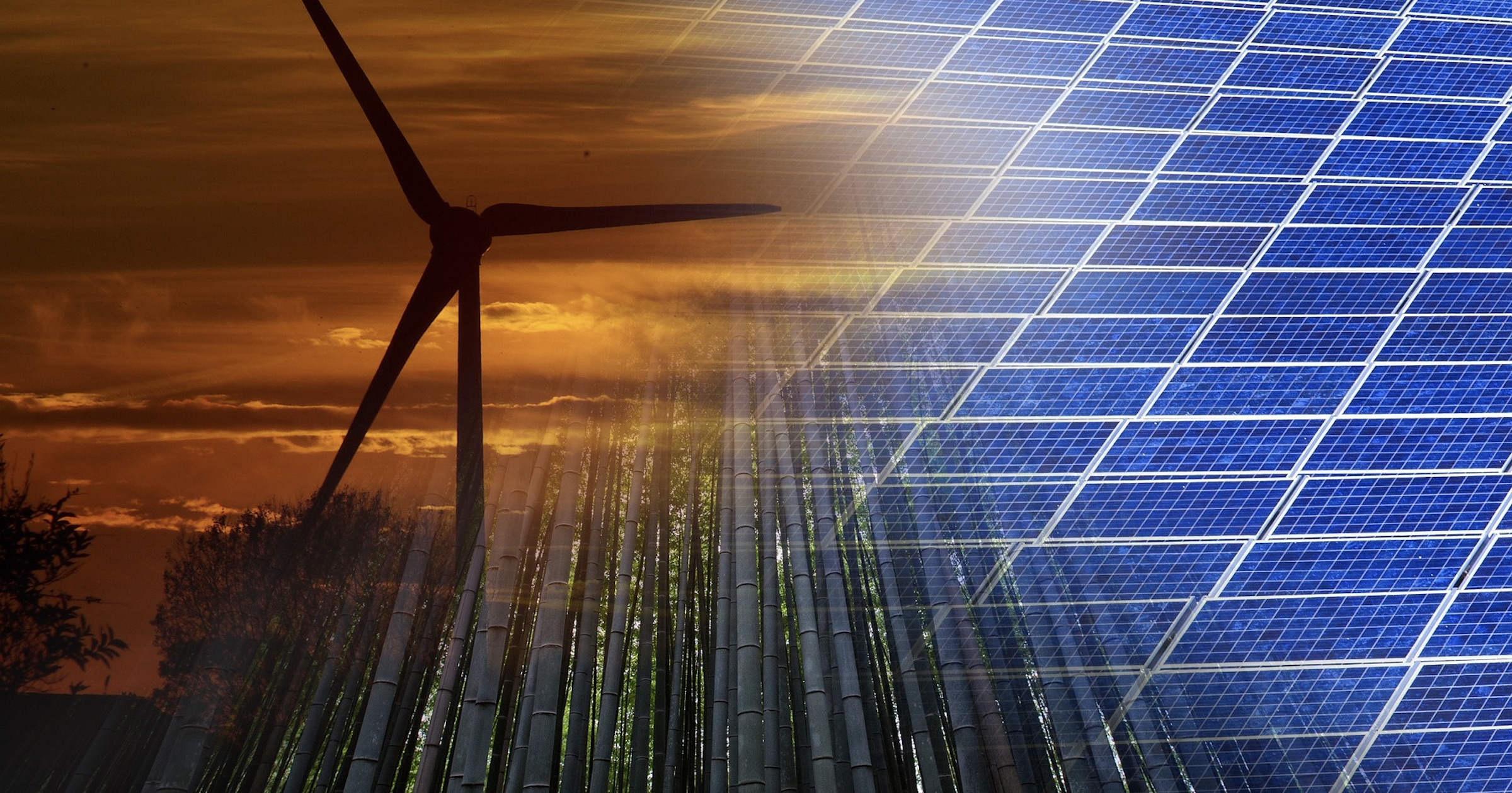 Vindmoelle -solernergi