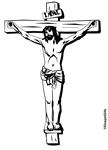 jesus p&aring; korset